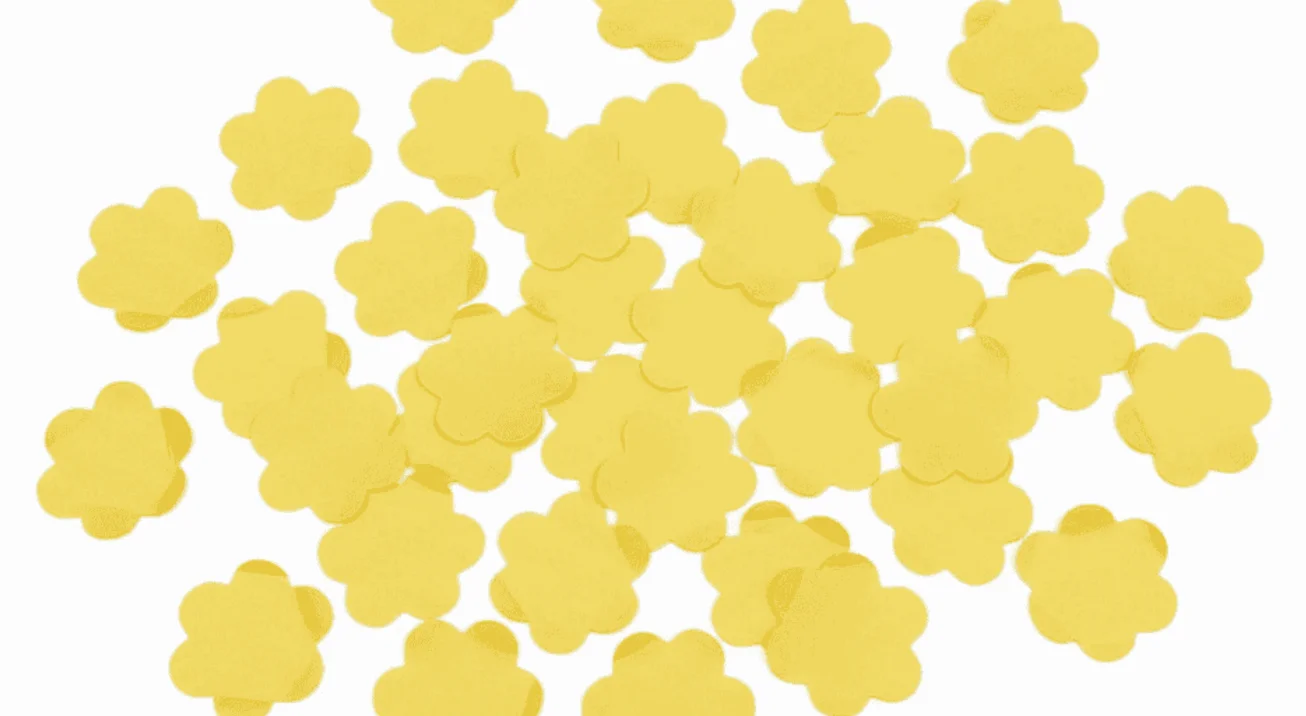 Venta de confeti de flores