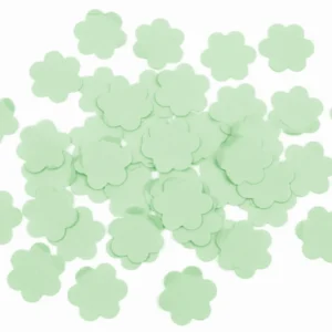 Confeti de Flores verdes