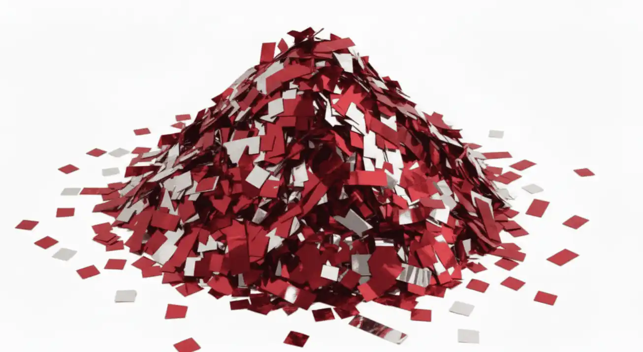 venta de papel confeti metalico