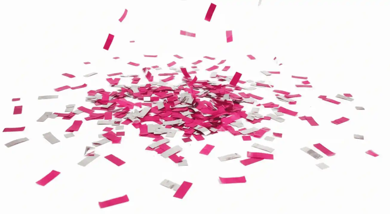 venta de papel confeti metalico