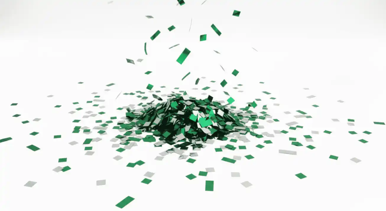 venta de papel confeti metalico