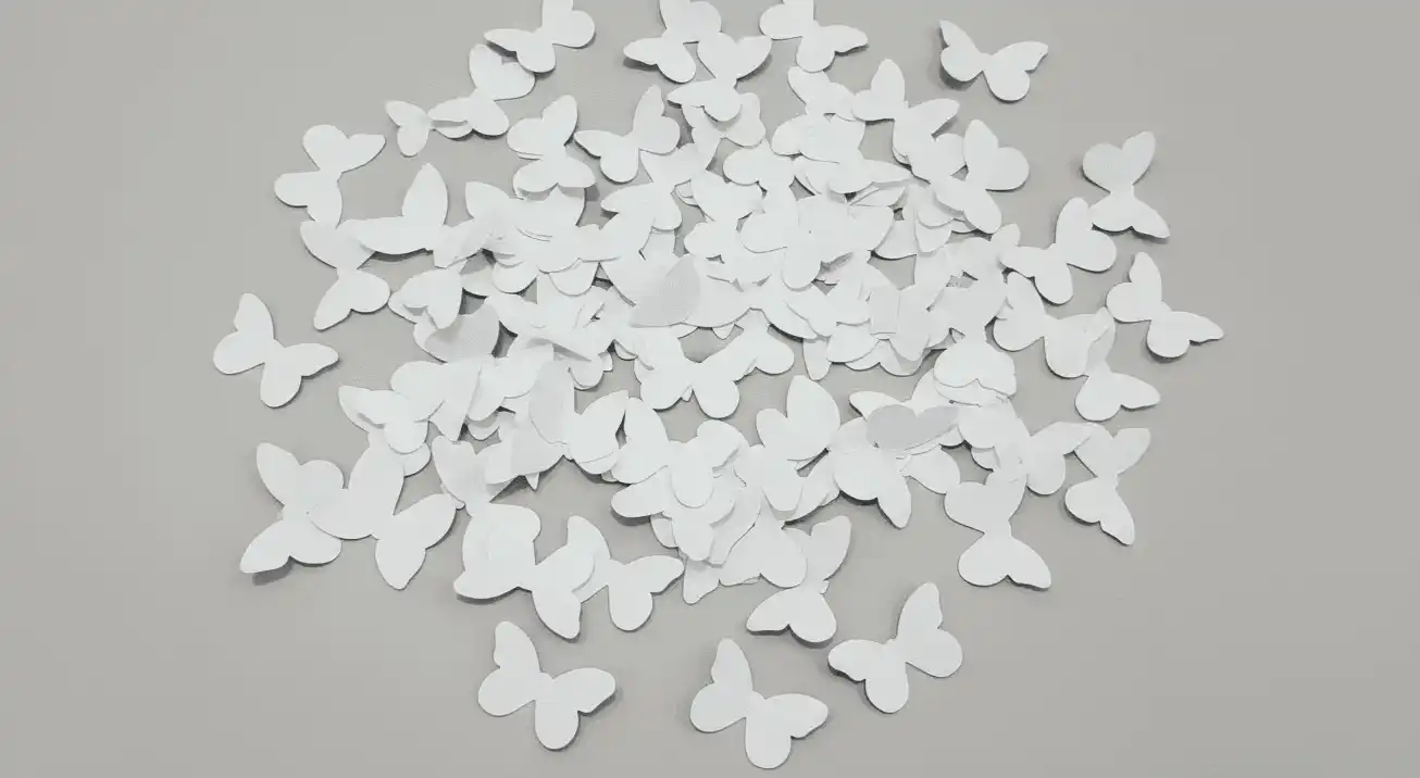 Papel mariposa para bodas
