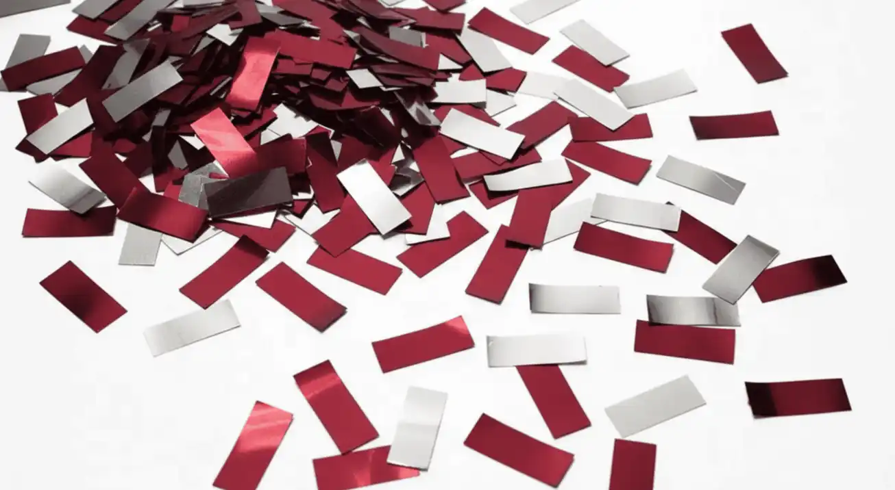 venta de papel confeti metalico