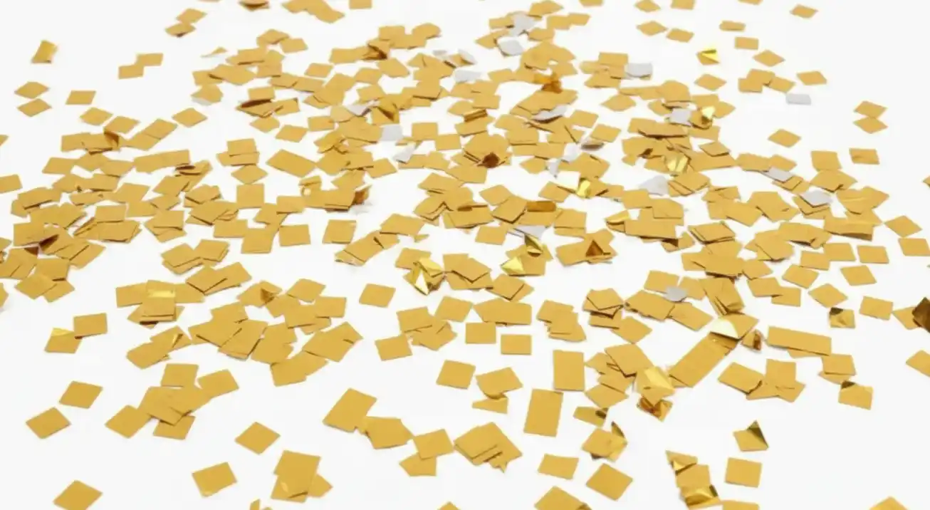 venta de papel confeti metalico