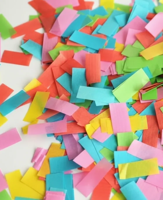 Venta de confeti de papel china