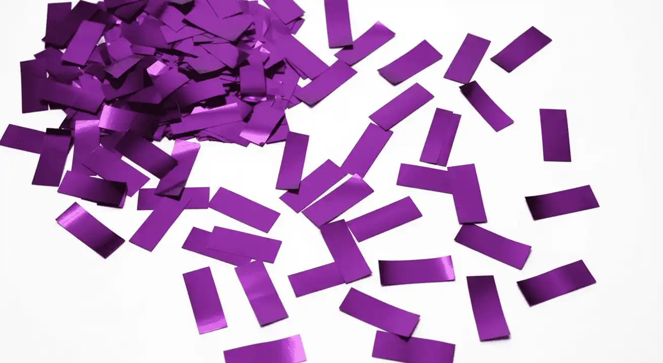 venta de papel confeti metalico