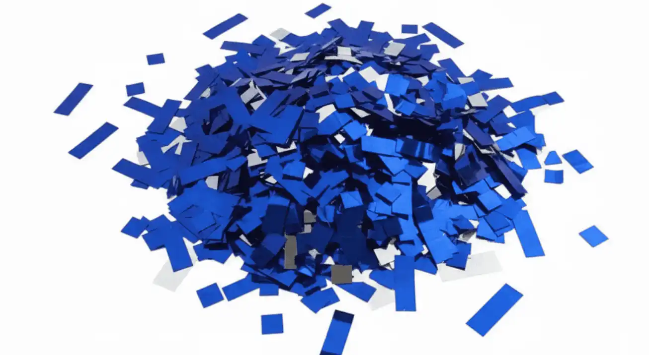 venta de papel confeti metalico