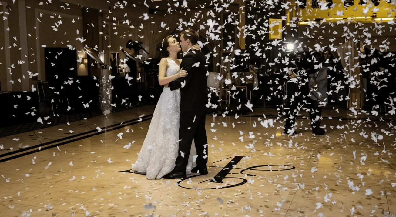 Cañon de confeti para bodas