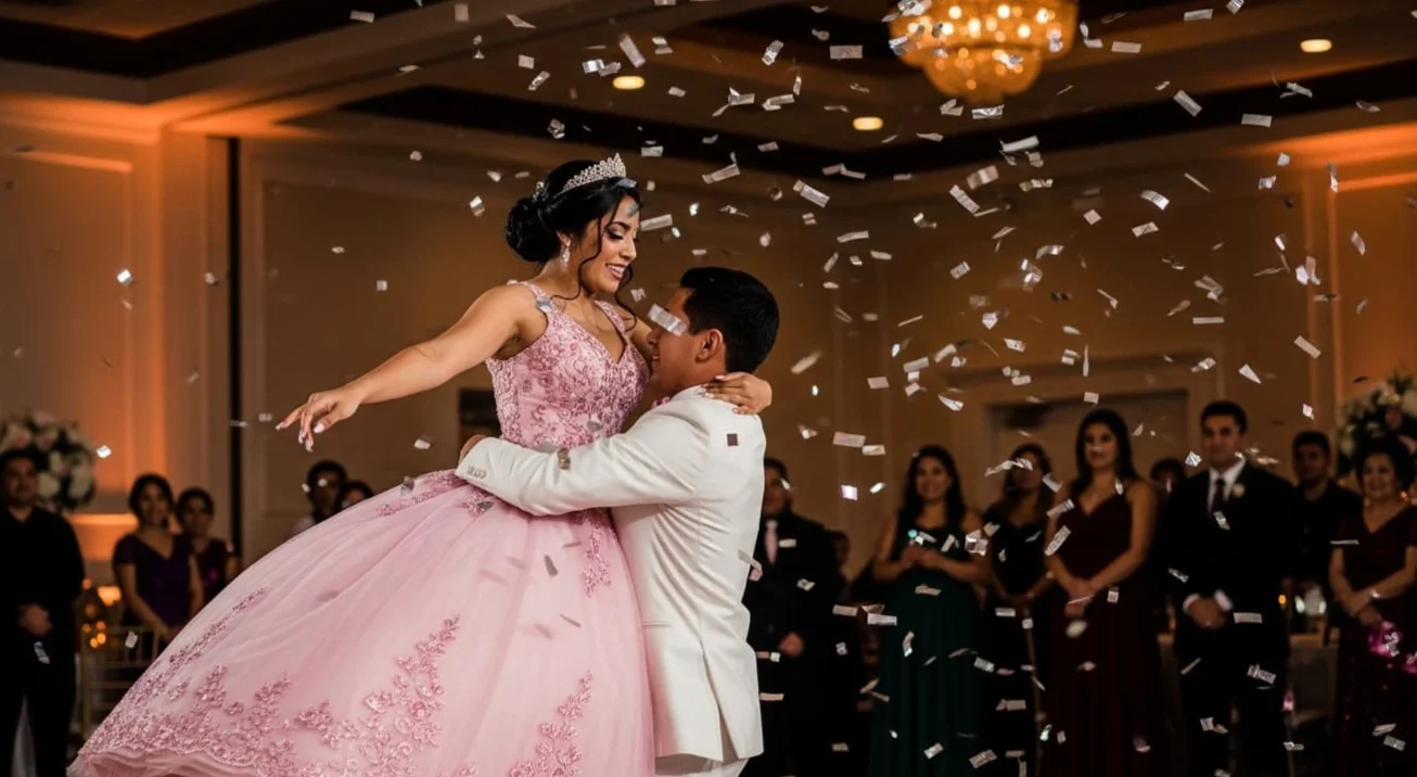 maquina de confeti para xv años