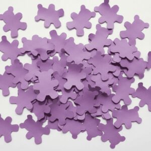 Confeti de osos lila