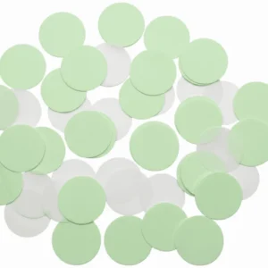 Confeti redondo verde