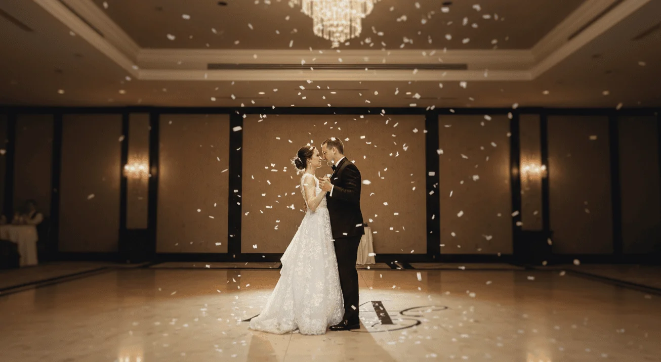 Cañon de confeti para bodas